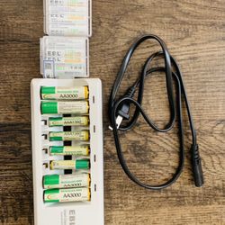 Smart Charger+Rechargeable Batteries