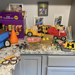 Construction Birthday Stuff