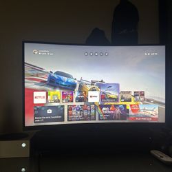 Curved Samsung Monitor 
