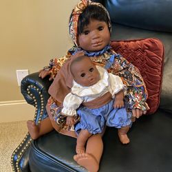 Lissi Doll And Baby-Vintage
