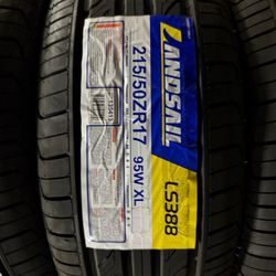 215 50 17 New Tires 