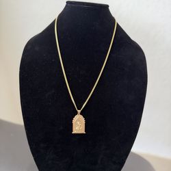 10k gold chain 24” 3mm