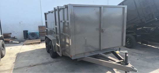 Diamond wall dump trailer 12 ft 2027 ! 💎