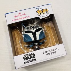 Star Wars Mandalorian Bo-Katan Kryze Funko POP! Hallmark Christmas Ornament