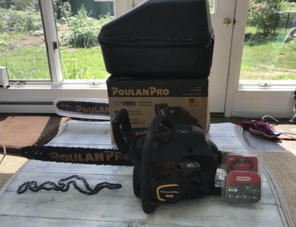 2 PoulanPro Chainsaws (one brand new)