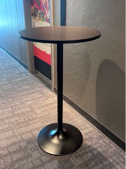 40 Inch Height Cocktail Table Round Bistro Bar Table for Home and Kitchen Dining