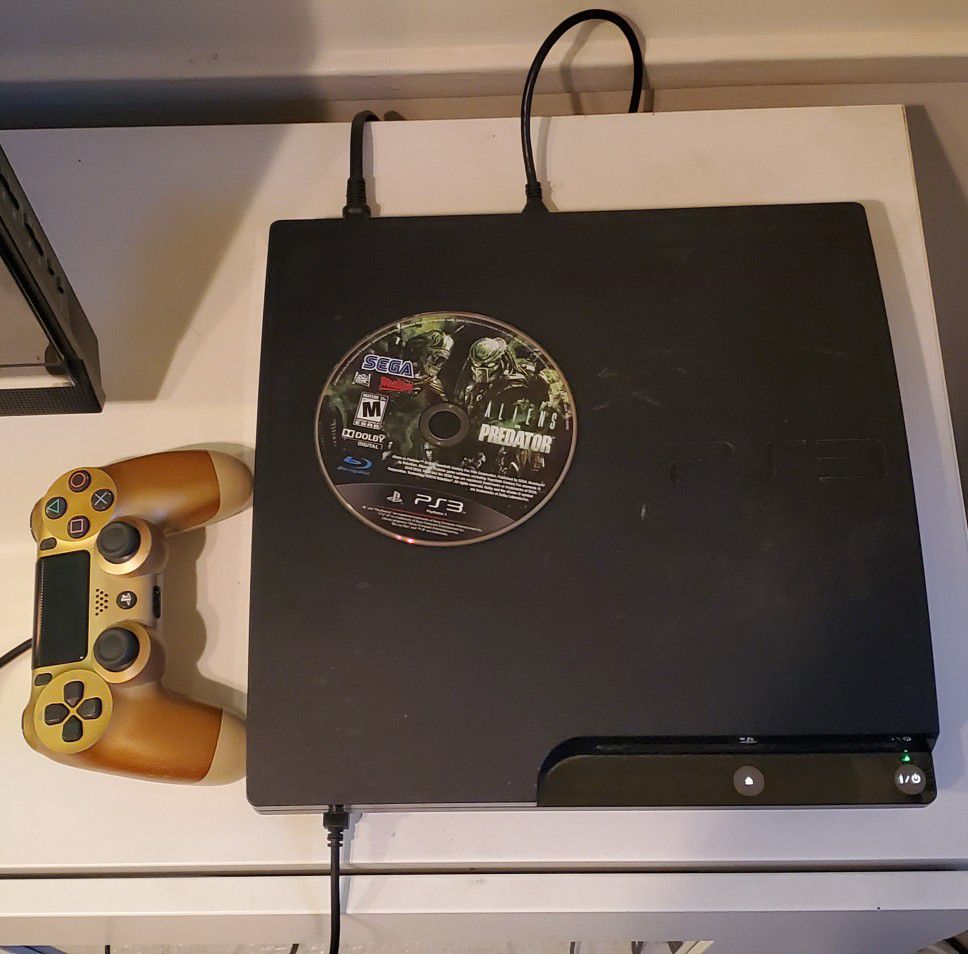 PlayStation 3 PS3 slim 120gb console