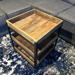 Square End Table; $95