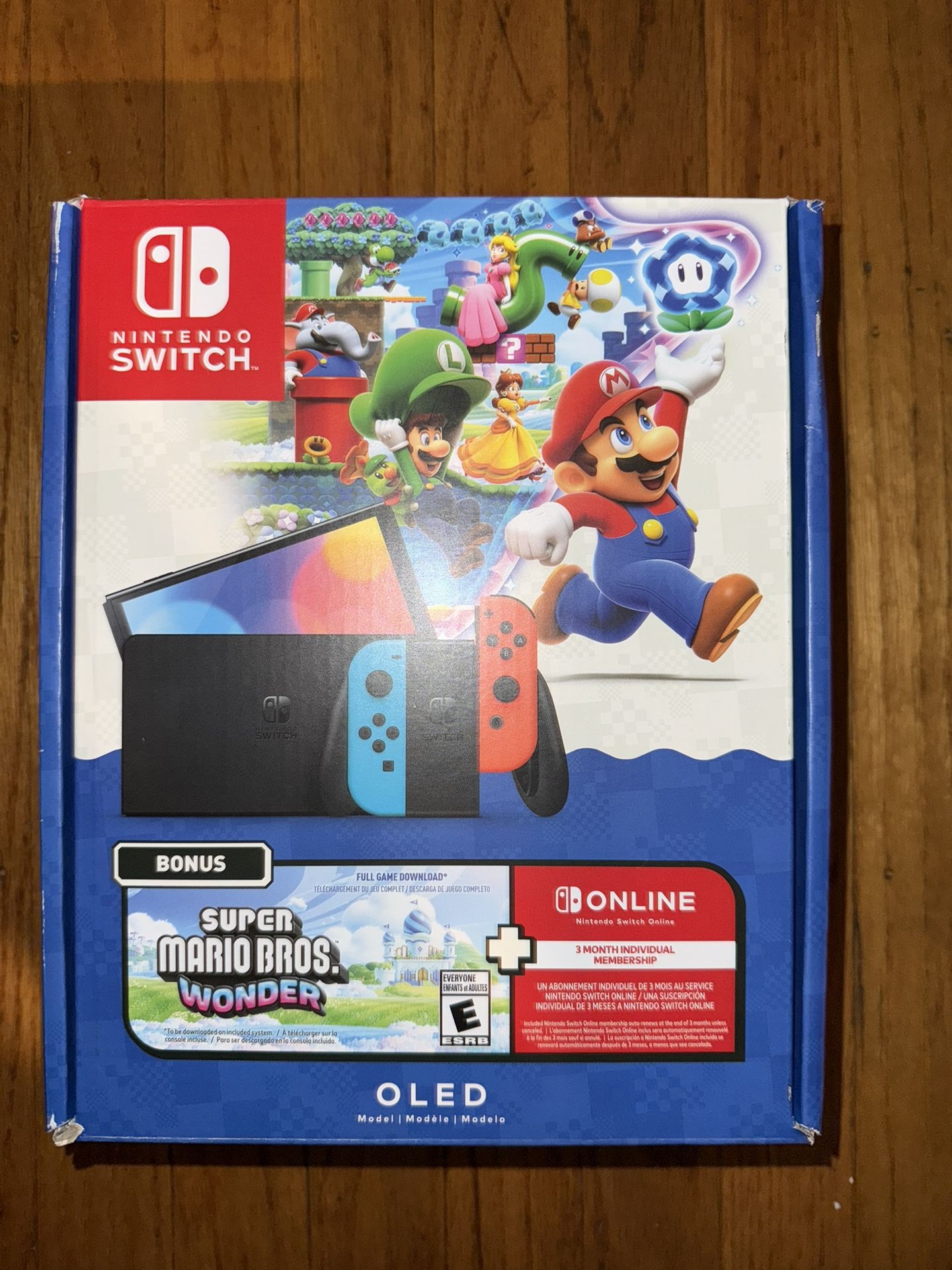 Nintendo switch OLED+Super Mario Bros
