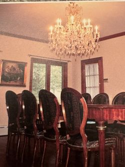 Large Chandelier Italian Glass