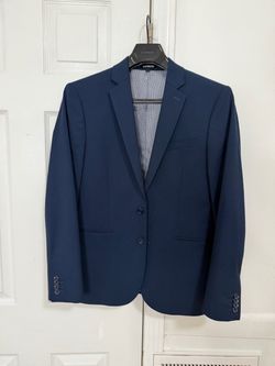 Express Men's Navy Blue Suit Jacket