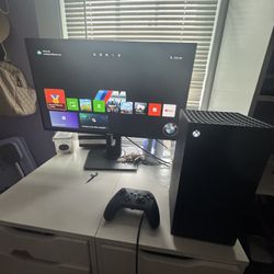 Xbox Series X And Monitor+chair