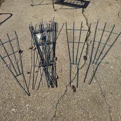 The prices firm.. 9 metal trellis