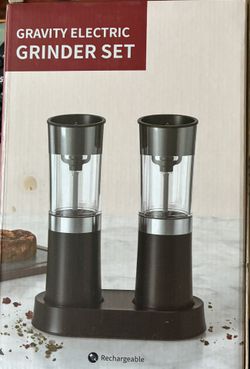 gravity electric grinder set New