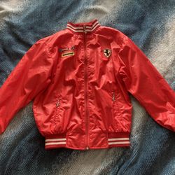 Kids Red Ferrari Jacket