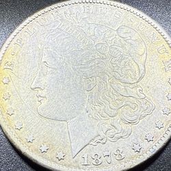 1878 cc Morgan Silver Dollar