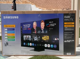77S90F 77” Samsung smart 4k oled hdr tv