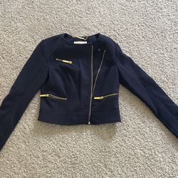 Michael  Kors navy jacket. Xs