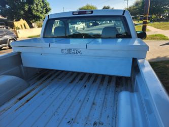 Delta truck bed tool box