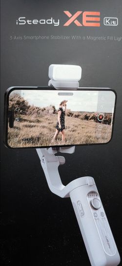 Hohem iSteady XE 3-Axis Smartphone Stabilizer With A Magnetic Fill Light