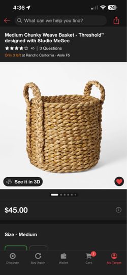5 Baskets