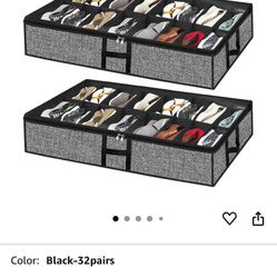 Under Bed Shoe Organizer 