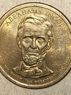 Rare Abraham Lincoln Dollar Coin 1861-1865