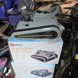 Swimming Pools Seauto Crab Cordless Robotic Pool Vacuum, Wall-Climbing, Automatic Pool Cleaner, Suitable for Walls and Floors