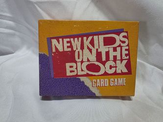 NKOTB Card Game