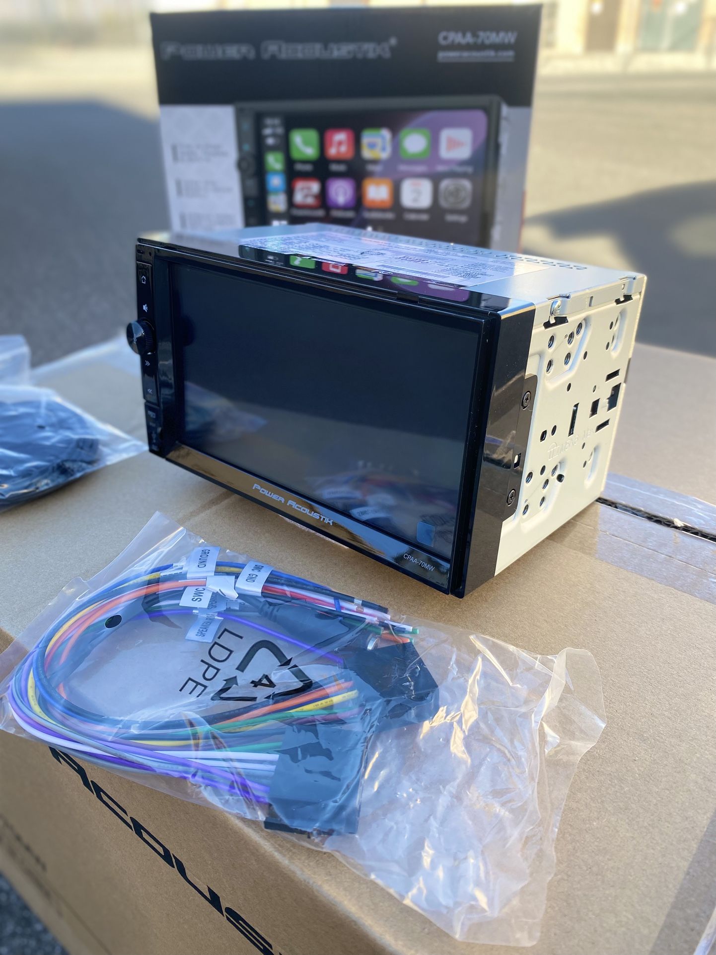 BRAND NEW —- POWER ACOUSTIK—CAR STEREO