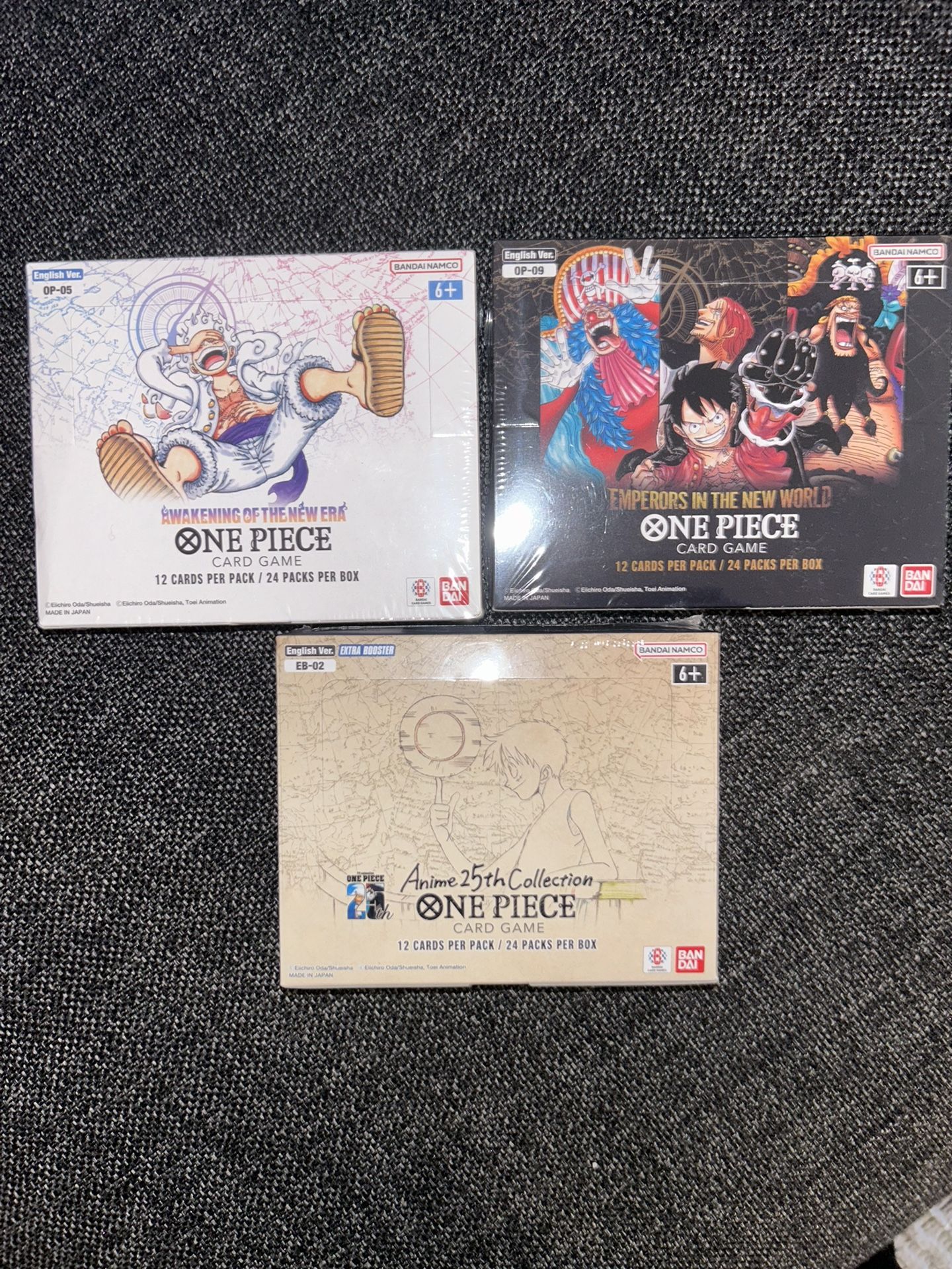 One Piece TCG Booster Box Sealed