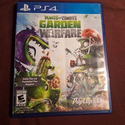Playstation 4 - Plants Vs Zombies Garden Warfare Game