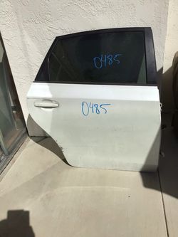 2013 Toyota Prius V passenger rear door
