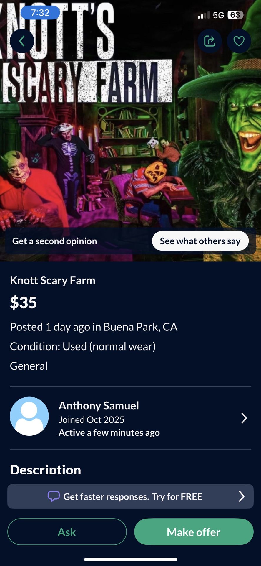 BEWARE KNOTTS SCARY FARM