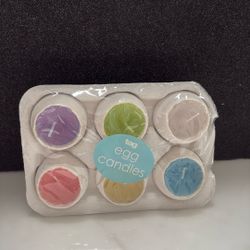 Easter Egg, Candle Colorful Eggs