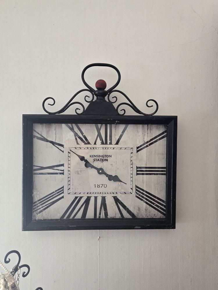 Metal Wall Clock
