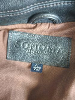 Like NEW - MENS Genuine Leather Jacket  xL - Sonoma