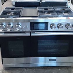 Dacor 48-Inch Dual-Fuel Steam Range Like New