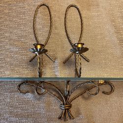 Home Interior Candle Holder And Shelf