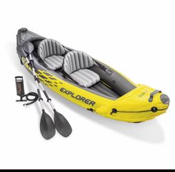 Intex Explorer K2 2-Person Inflatable Kayak - NEW
