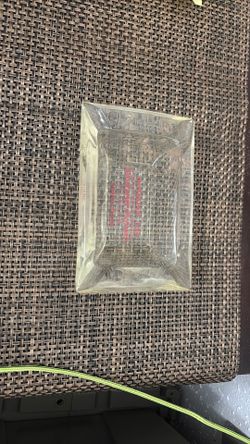 Rectangle Glass Ashtray