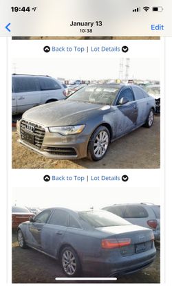 2012-2017 Audi A6 3.0 supercharged quattro parts