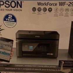 Epson WorkForce WF-2930 Wireless Color All-in-One Inkjet Printer 