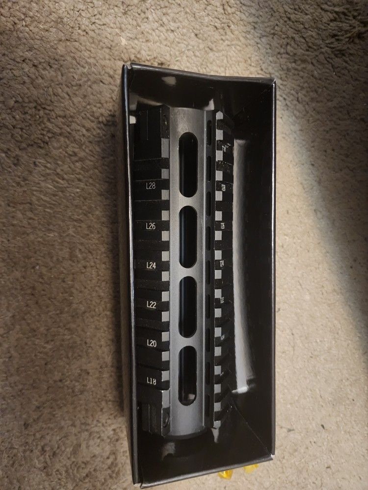 Quad Rail, Afg, Juggernaut Grip (3d Printed) Pin Buttstock