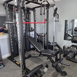 Inspire SCS  Functional Trainer  Smith Machine  w/ Bench  READ BELOW. DR0P0FF & SETUP AVAIL. 