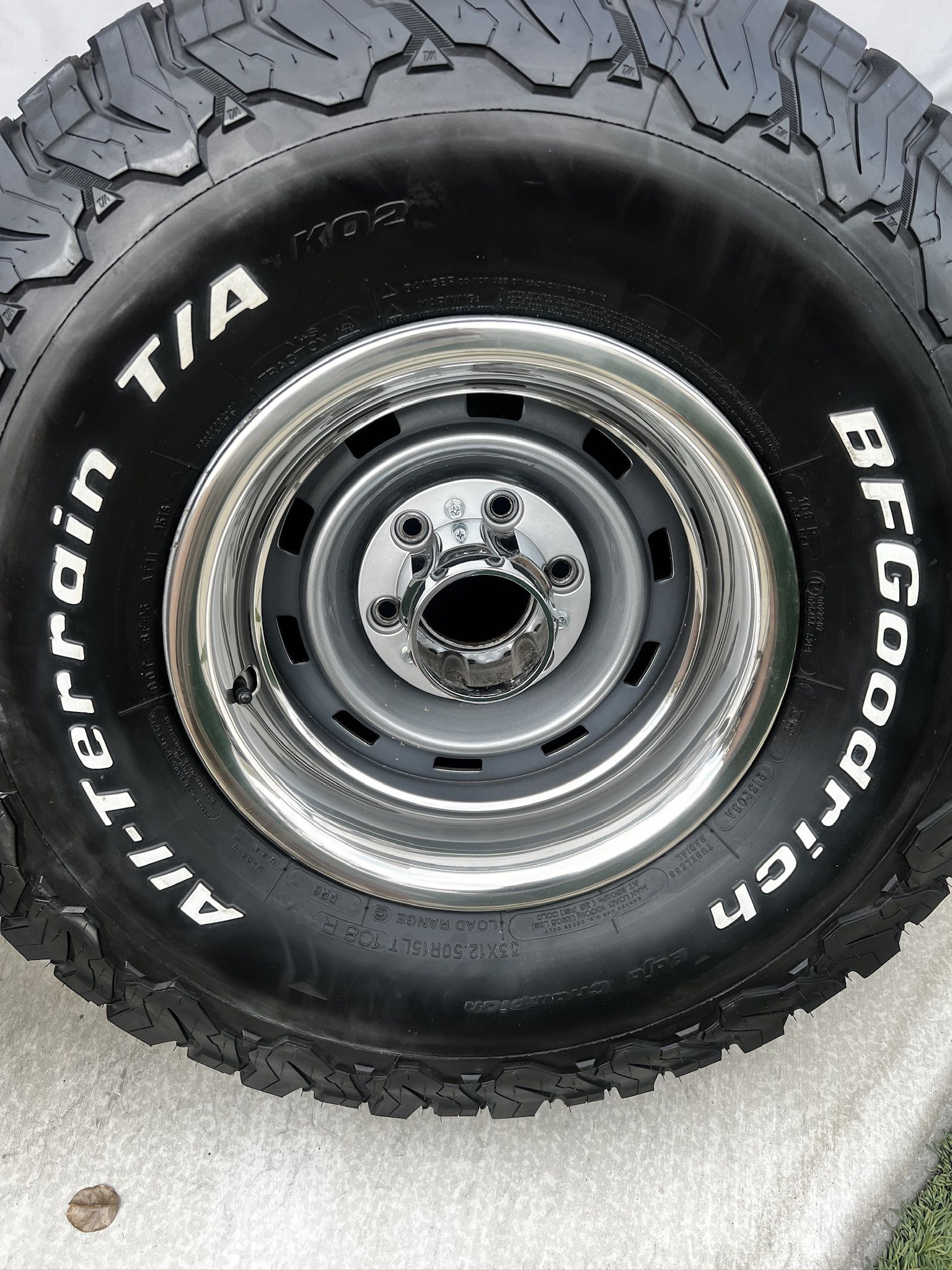 K5 Blazer BF Goodrich wheels, OEM GM Chevy 