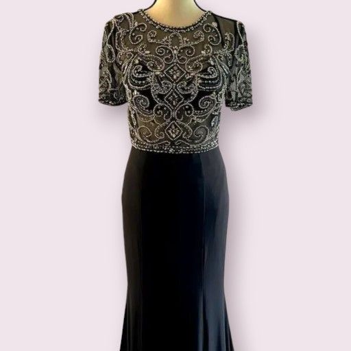 GIGI PIP Sequin Evening Gown
