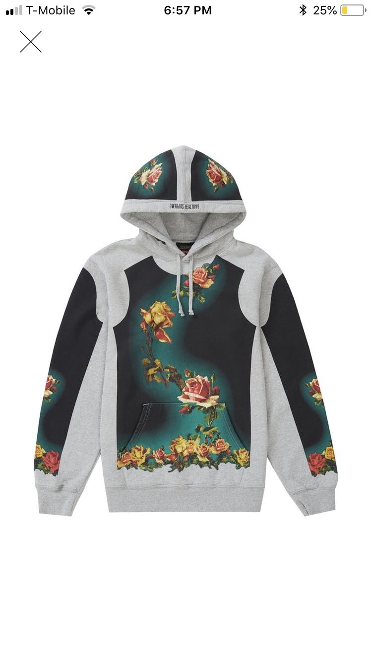 Supreme Jean Paul Gaultier floral print