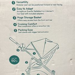 Evenflo Reversi Reversible Lightweight Stroller 
