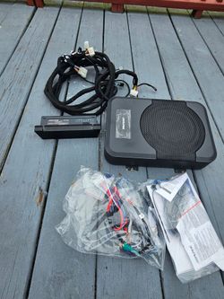 Toyota tacoma plug and play speaker, subwoofer and amp package 2016-2023